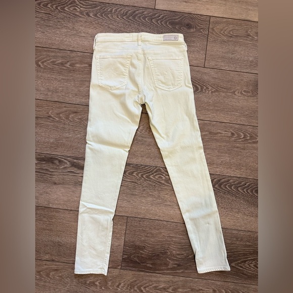 Adriano Goldschmied the Legging Ankle  Pant Super Skinny Pastel Green SZ 26R - Picture 3 of 8